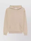 Coperni Hooded Sweater With Front Pouch Pocket In Pink