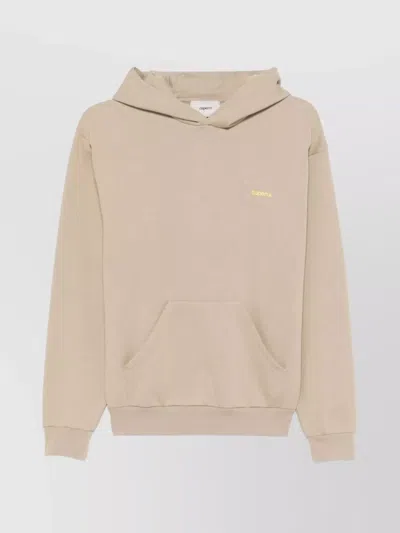 COPERNI HOODED SWEATER WITH FRONT POUCH POCKET