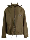 Coperni Logo Patch Casual Jacket In Green