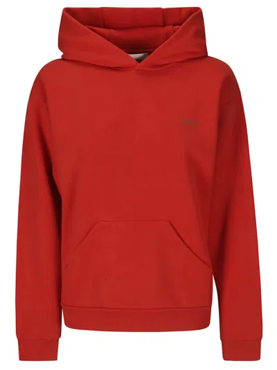 Coperni Hoodie With Logo And Pocket In Red