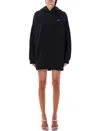Coperni Oversize Logo-print Hoodie In Black