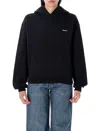 Coperni Horn Hoodie Kangaroo Pocket In Black