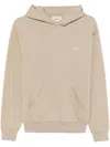 Coperni Hooded Sweater With Front Pouch Pocket In Pink