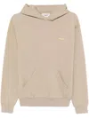 Coperni Logo-print Hoodie In Neutrals