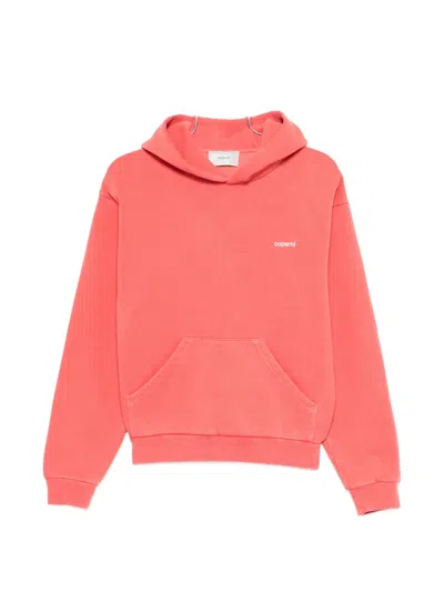 Coperni Horn Hoodie In Red