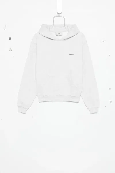 Coperni Horn Pocket Hoodie In Gray