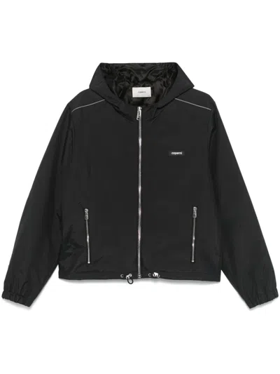 Coperni Horn Zipped Jacket In Black