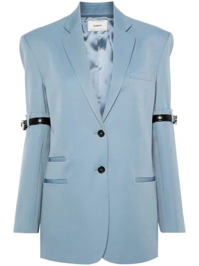 Coperni Hybrid Blazer In Blue