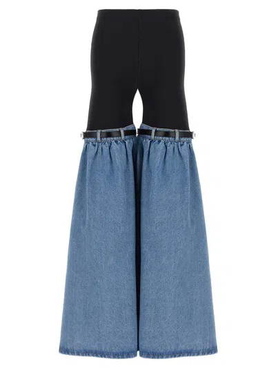 COPERNI COPERNI 'HYBRID DENIM FLARE' PANTS