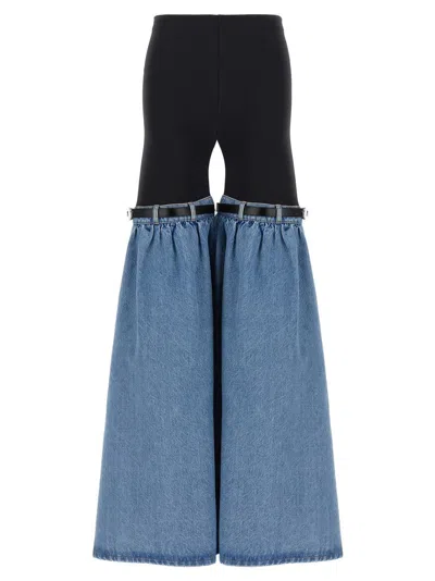 COPERNI 'HYBRID DENIM FLARE' PANTS