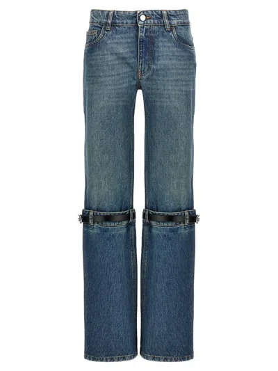 Coperni 'hybrid' Jeans In Blue