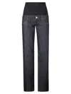Coperni Tailored High Rise Tech Pants In Blue