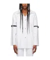 Coperni White Hybrid Denim Shirt In White