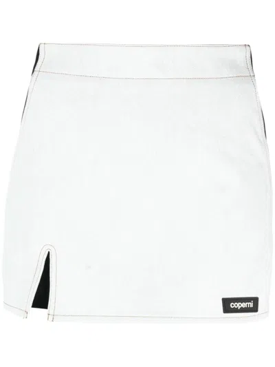 Coperni Hybrid Panelled Skorts In Blau
