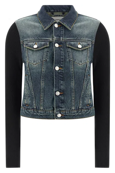 COPERNI 'HYBRID RIB DENIM' JACKET