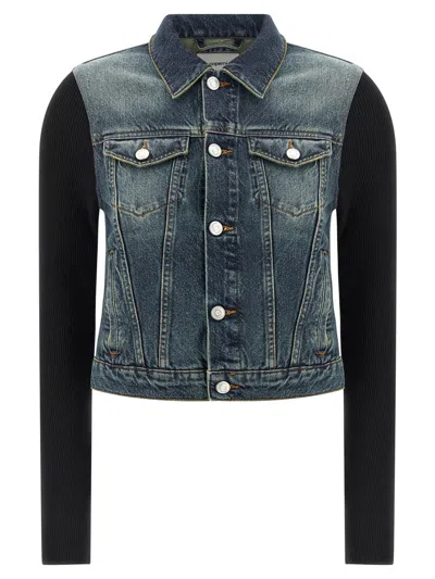 COPERNI COPERNI 'HYBRID RIB DENIM' JACKET