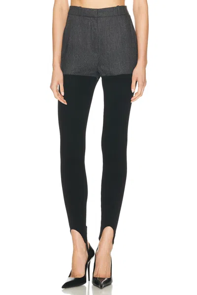Coperni Hybrid Rib Pant In Gray