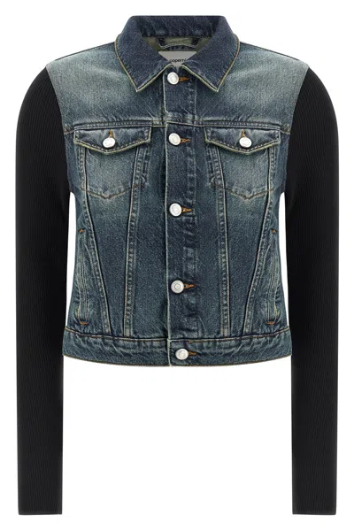 COPERNI COPERNI HYBRID RIBBED DENIM JACKET