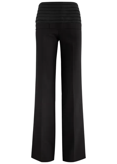 Coperni Hybrid Straight-leg Trousers In Black