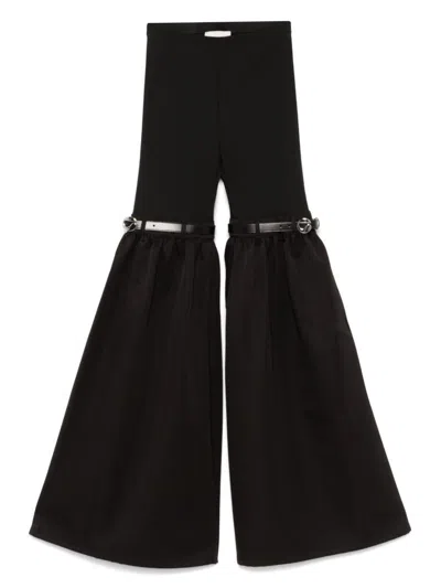 Coperni 'hybrid Tailored Flare' Black Trousers