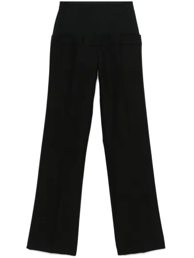 Coperni Hybrid Tailored Trousers In Black