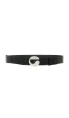 Coperni Infinity Logo Belt In Black