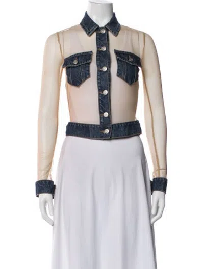 Pre-owned Coperni Jacket In Neutrals