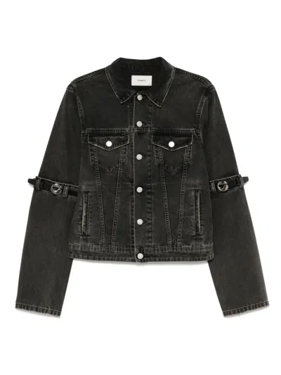 COPERNI COPERNI BLACK COTTON DENIM JACKET
