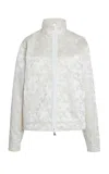 Coperni Jacquard Zipped Jacket In Neutral