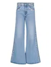 Coperni Rigid Mid-rise Straight-leg Jeans In Blue