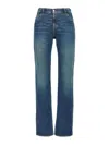 Coperni Denim Trousers With Belt Loops In Blue
