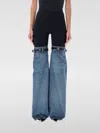Coperni Hybrid Denim Pants In Schwarz