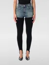 Coperni Hybrid Rib Denim Pants Multicolor In Blue
