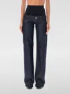 Coperni Blue Jeans With Stretch Waist In Denim Woman In Blau