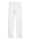 Coperni Straight Leg Logo Plaque Pants In Neutral