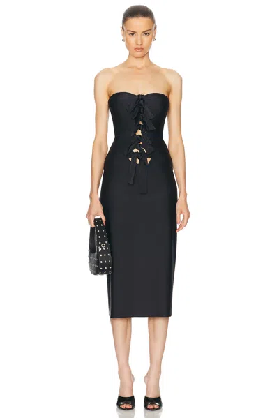 COPERNI JERSEY KNOT GALA DRESS