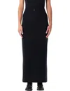 Coperni High Waist Skirt Front Pocket Design In Black