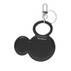 Coperni Black Mickey Charm Keychain In Black