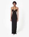 Coperni Long Dress In Black