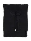Coperni Knitted Horns Beanie In Black
