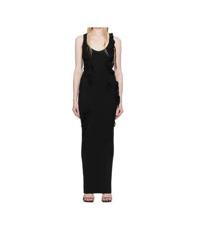 Coperni Knitted Ribbon Long Tank Maxi Dress