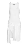 Coperni Knotted Jersey Dress