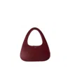 Coperni Large Baguette Swipe Bag Purse In Red