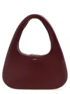 Coperni Large Baguette Swipe Bag Shoulder Bags Bordeaux