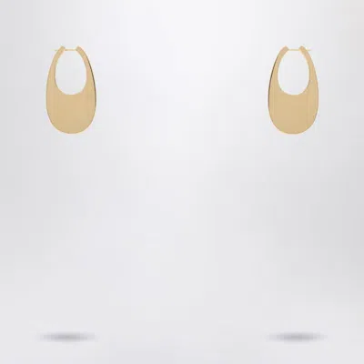 Coperni Large Golden Swipe Earrings