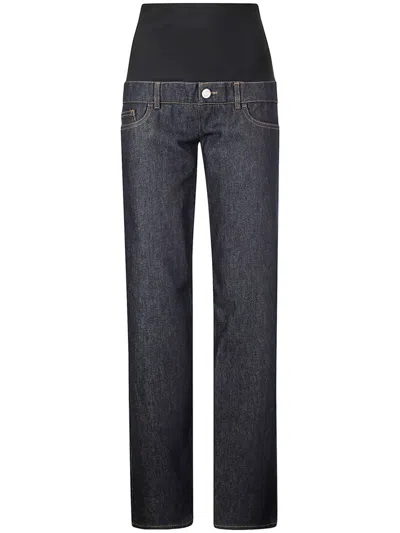 Coperni Tailored High Rise Tech Pants In Blu