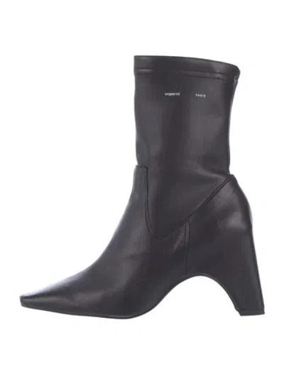 Pre-owned Coperni Leather Boots In Black