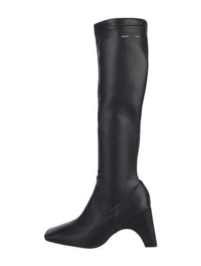 Pre-owned Coperni Leather Boots In Black