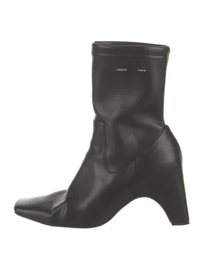 Pre-owned Coperni Leather Boots In Black