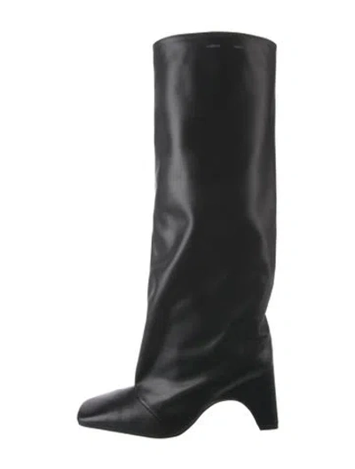 Pre-owned Coperni Leather Boots In Black